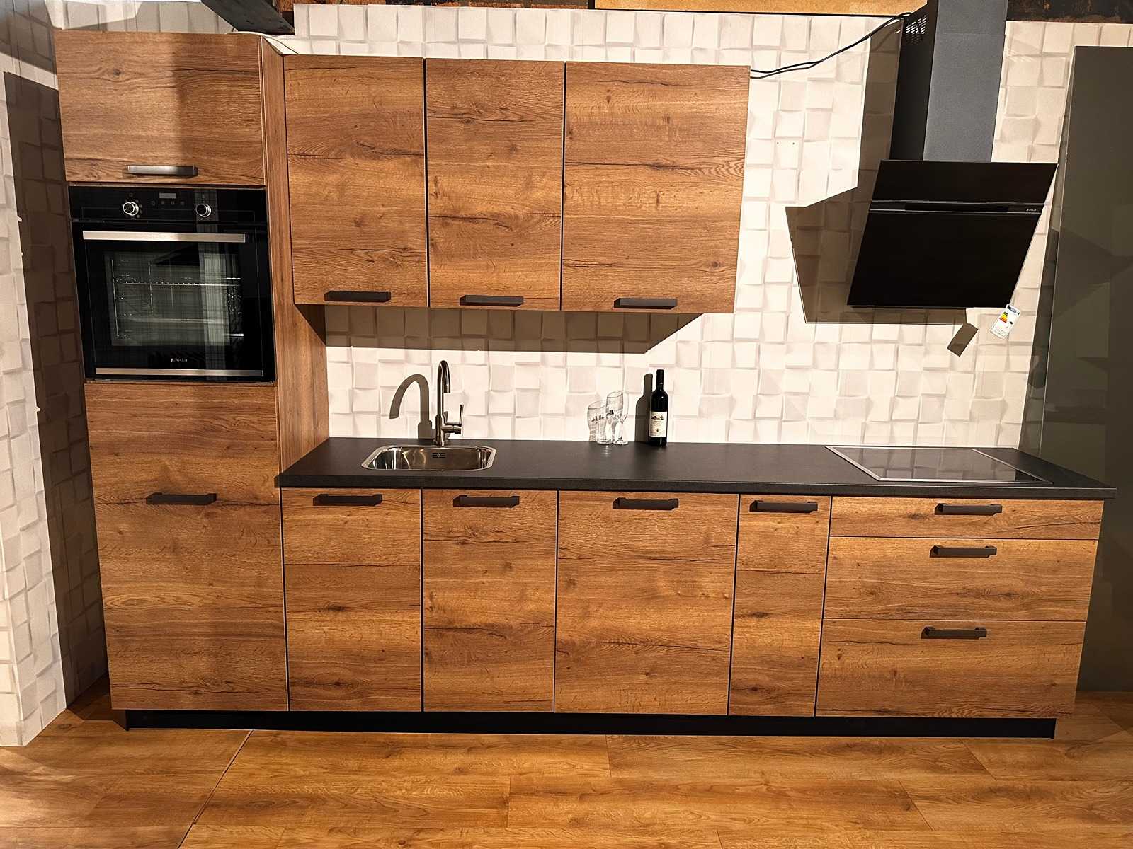 Nobilia Structura Decor Eiken Havanna recht - Nobilia Keukens keukens uit voorraad leverbaar
